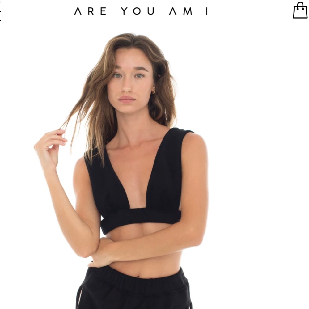 Are you am I - Terry cloth top - new
